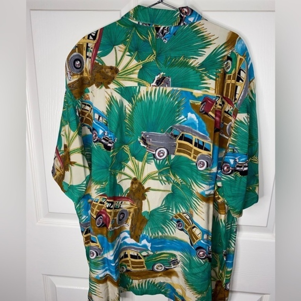VINTAGE Diamond Head Sportwear Men’s Hawaiian Shirt, Car Lover Made in Hawaii